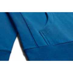 Blauwe Hoodie Met Trekkoord