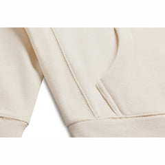 Witte Hoodie Met Trekkoord