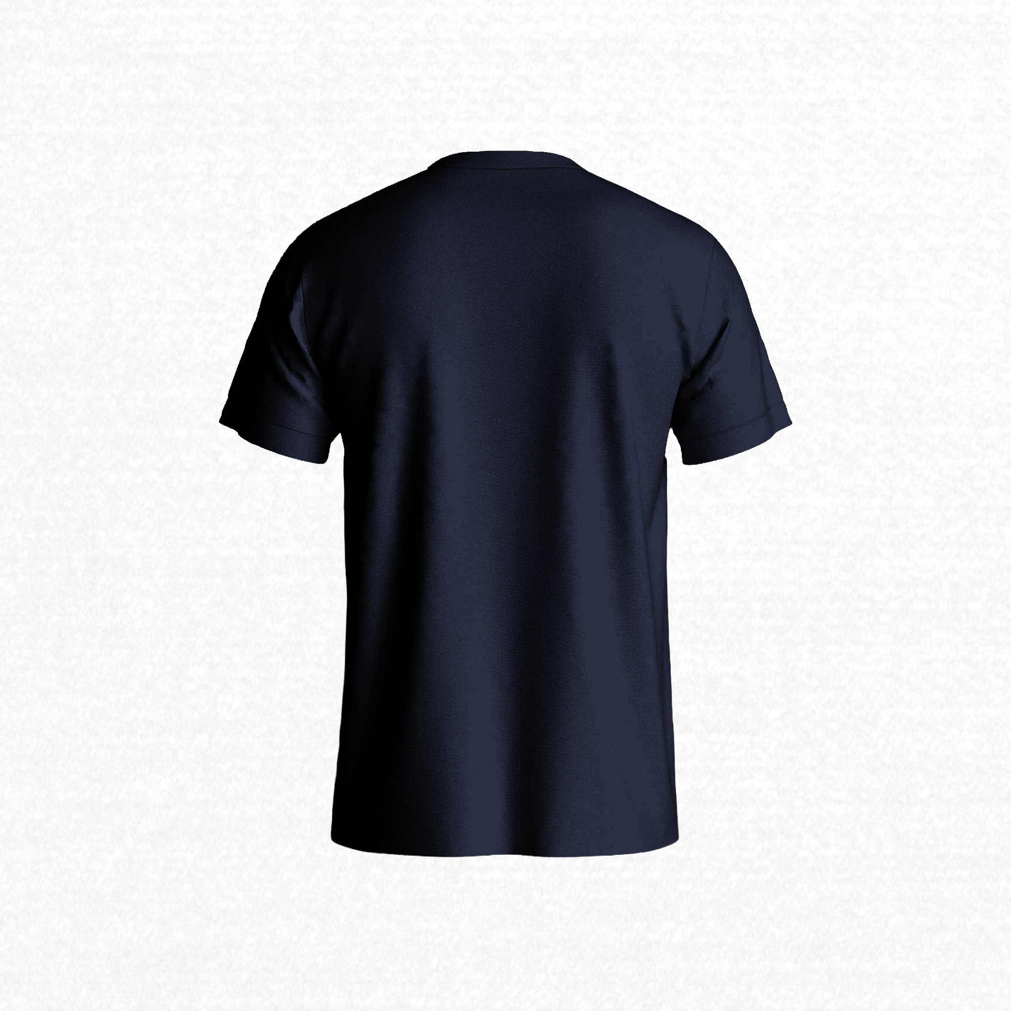 Donkerblauwe T-shirt - Unisex