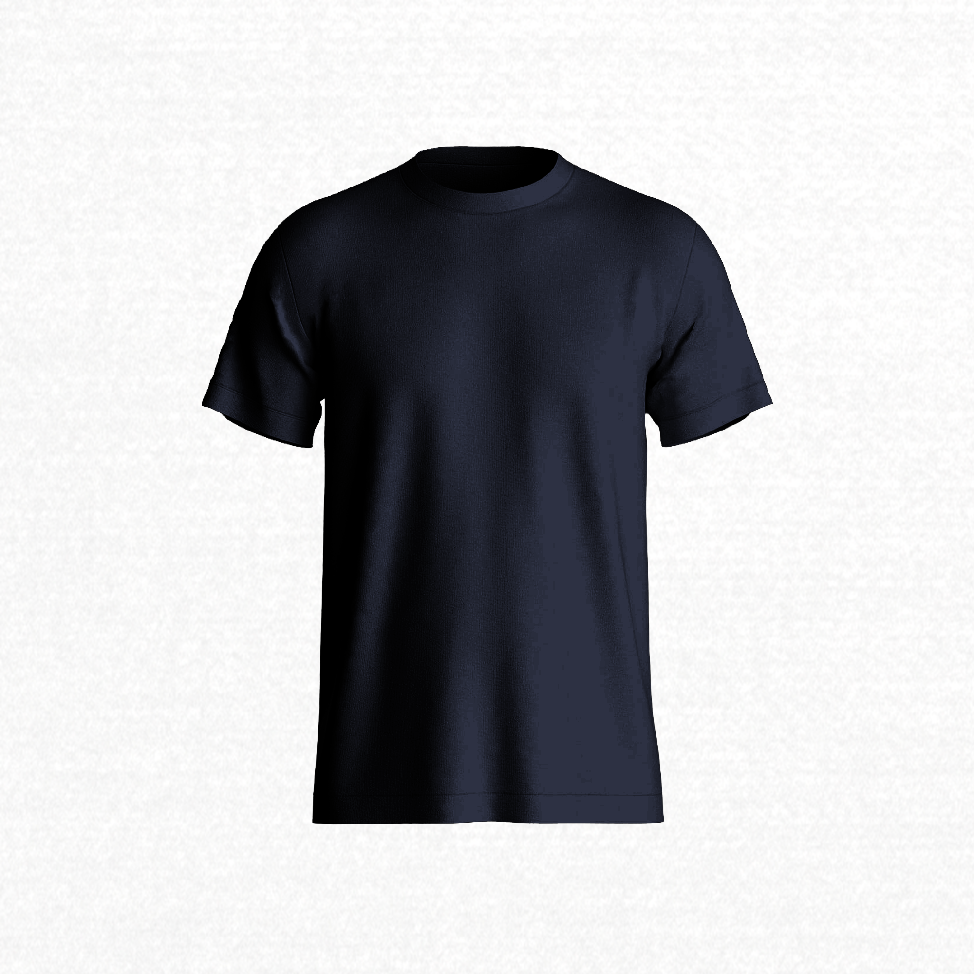 Donkerblauwe T-shirt - Unisex
