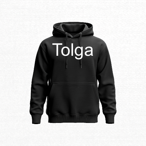 Zwarte Hoodie | Gepersonaliseerd