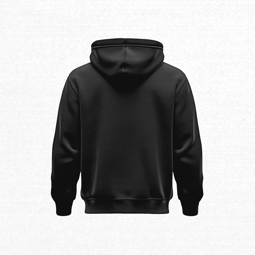 Zwarte Hoodie - Unisex