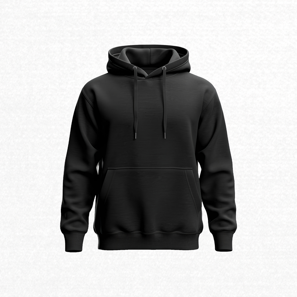 Zwarte Hoodie - Unisex
