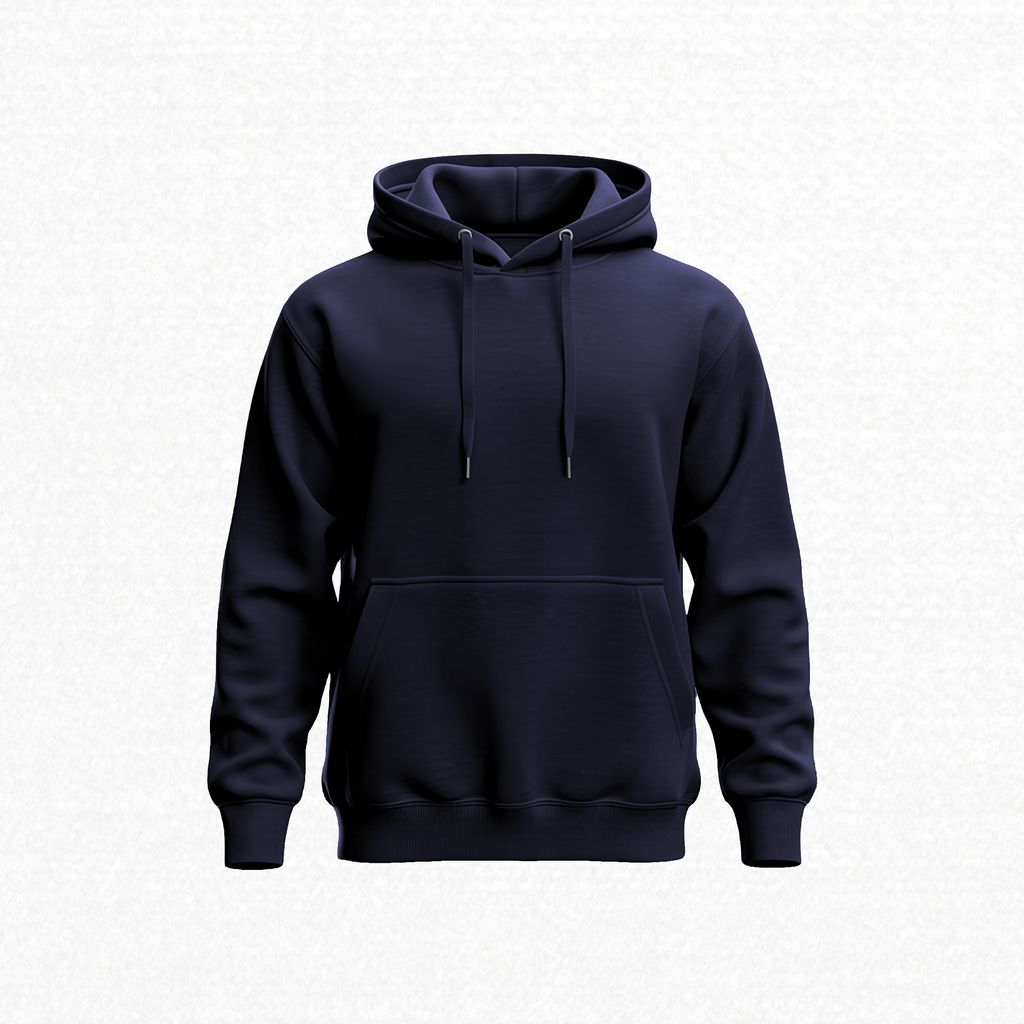 Donkerblauwe Hoodie - Unisex