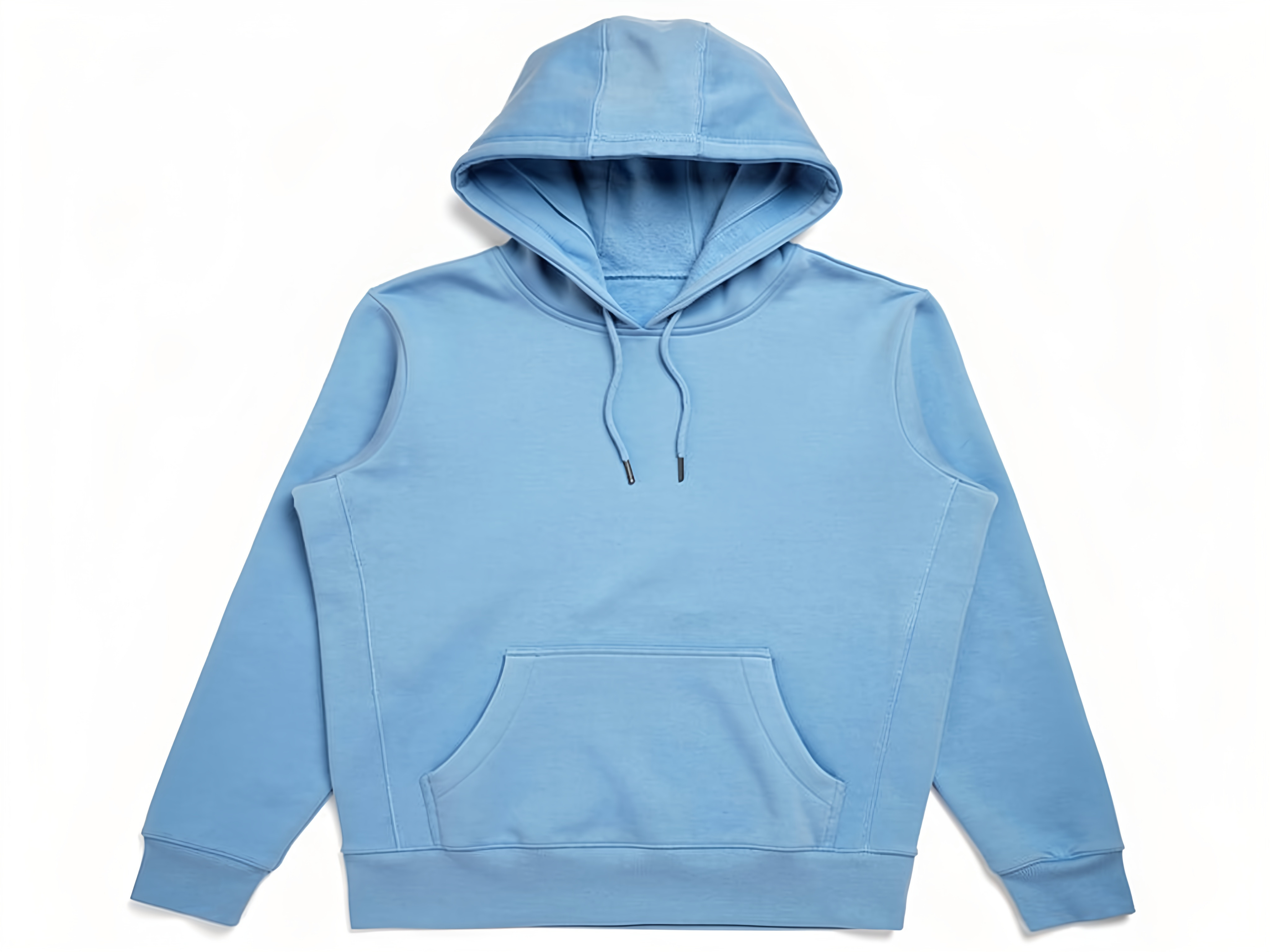 Lichtblauwe Hoodie