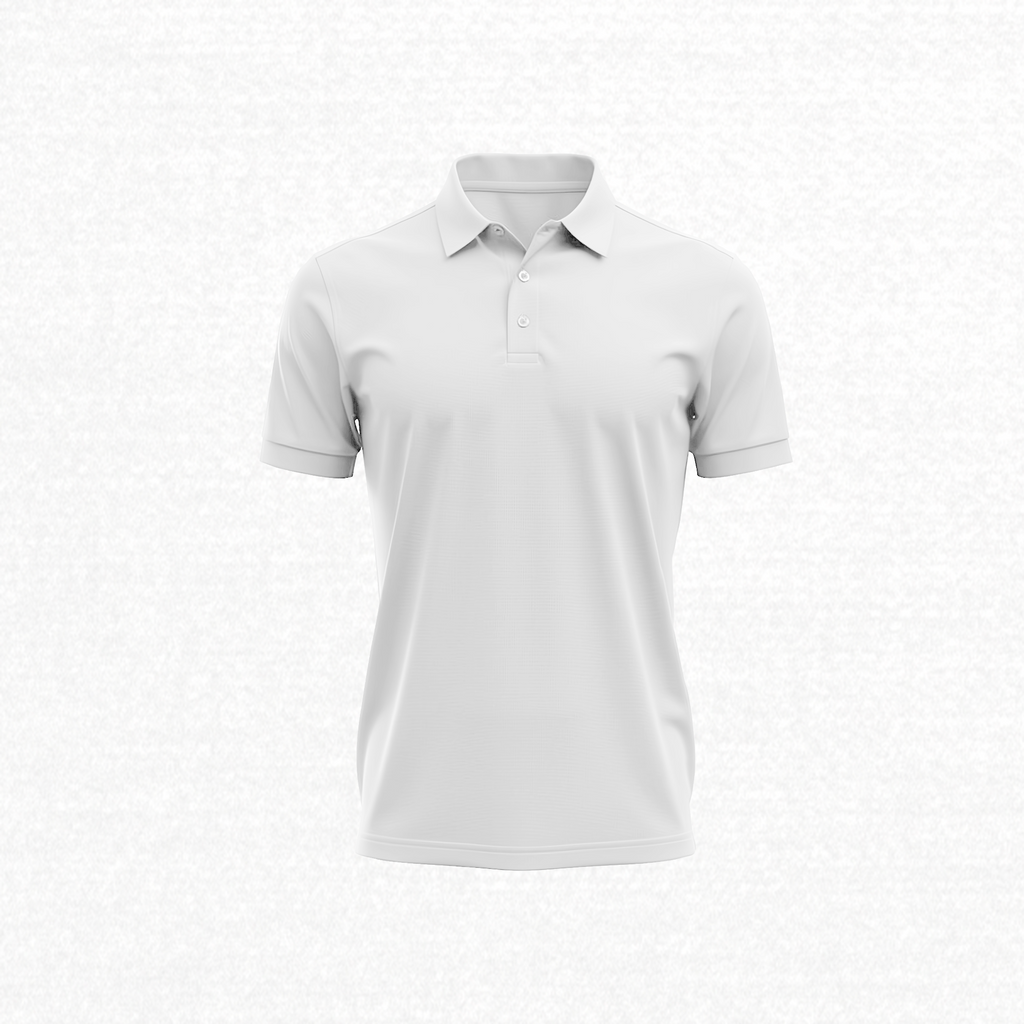 Witte Poloshirt - Unisex