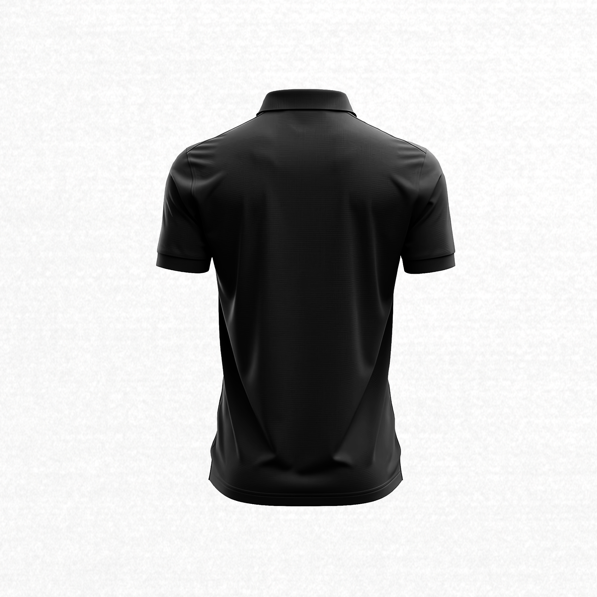 Zwarte Poloshirt - Unisex