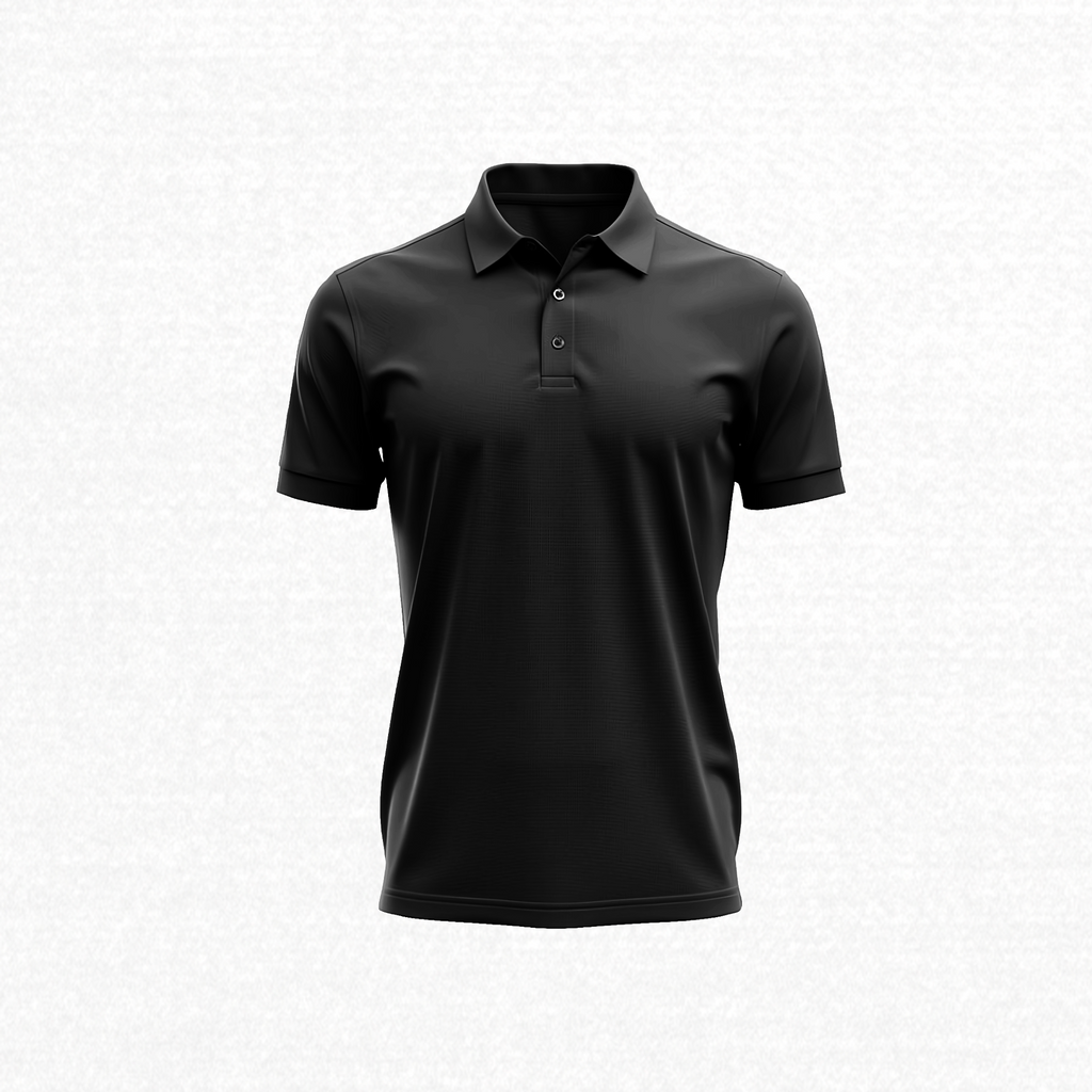 Zwarte Poloshirt - Unisex
