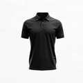 Zwarte Poloshirt - Unisex