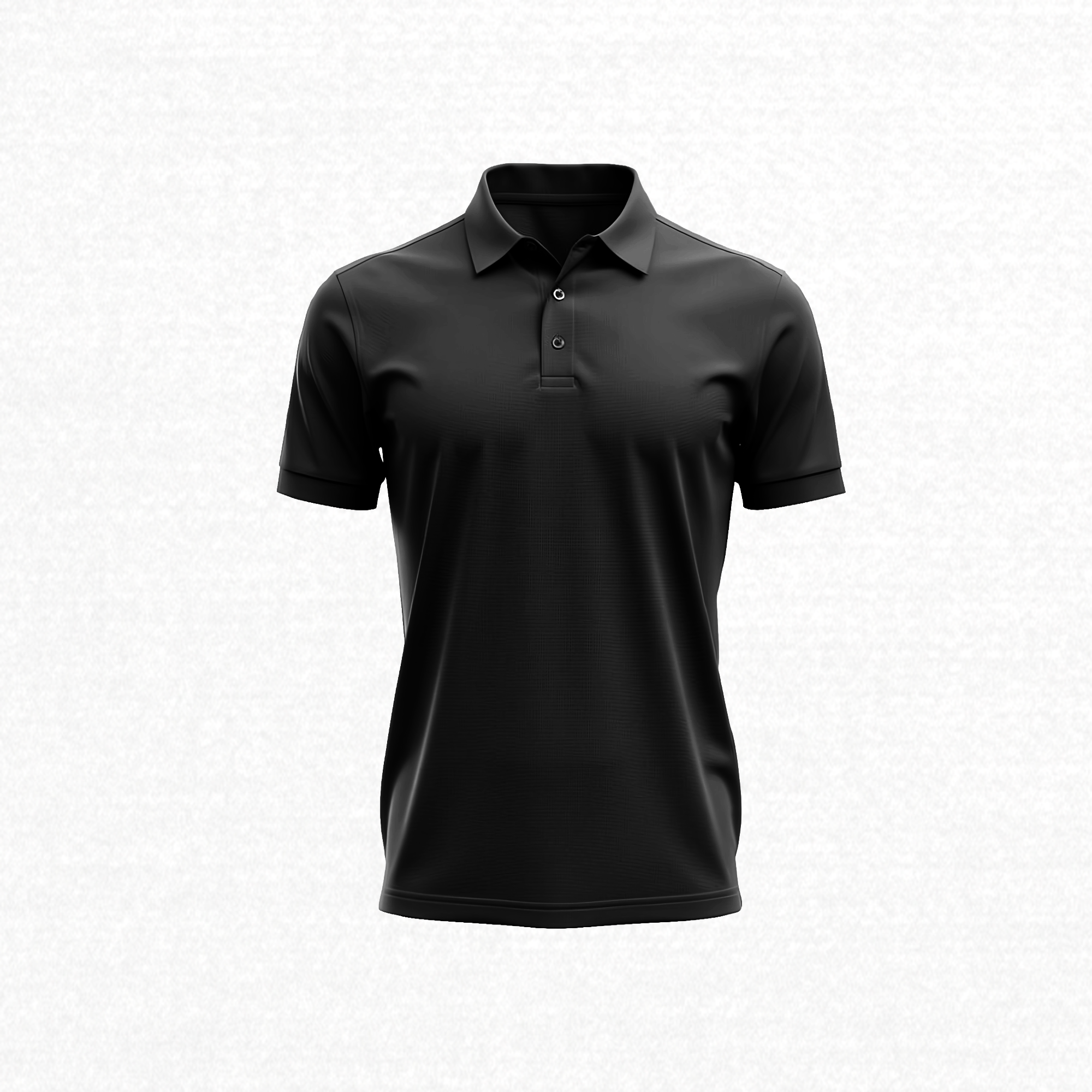 Zwarte Poloshirt - Unisex